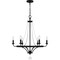 Quoizel Adelaide 6-Light Matte Black Chandelier ADL5026MBK - alternate 4